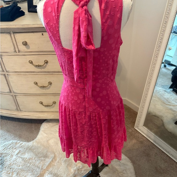 Eliza J Vibrant Pink Mini Dress - Picture 6 of 8